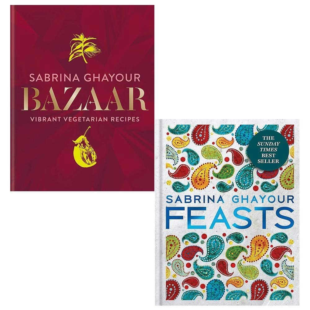 Mitchell Beazley Bazaar & Feasts 2 Books Collection Set By Sabrina Ghayour