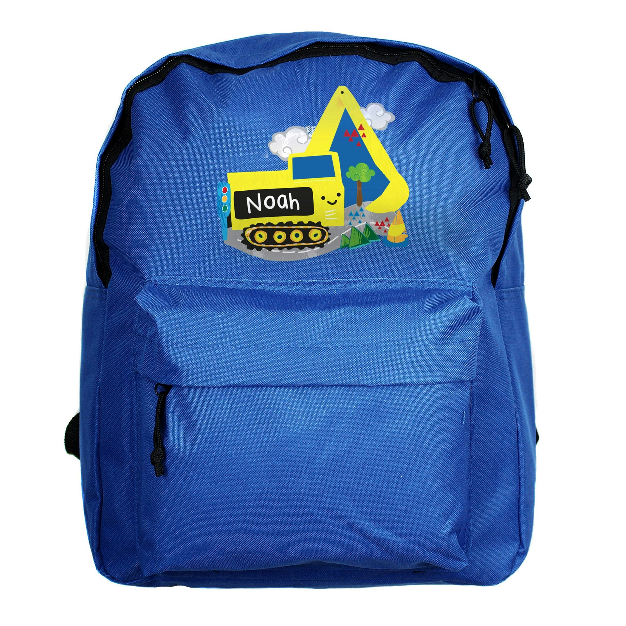 Personalised Memento Company Blue Personalised Digger Backpack