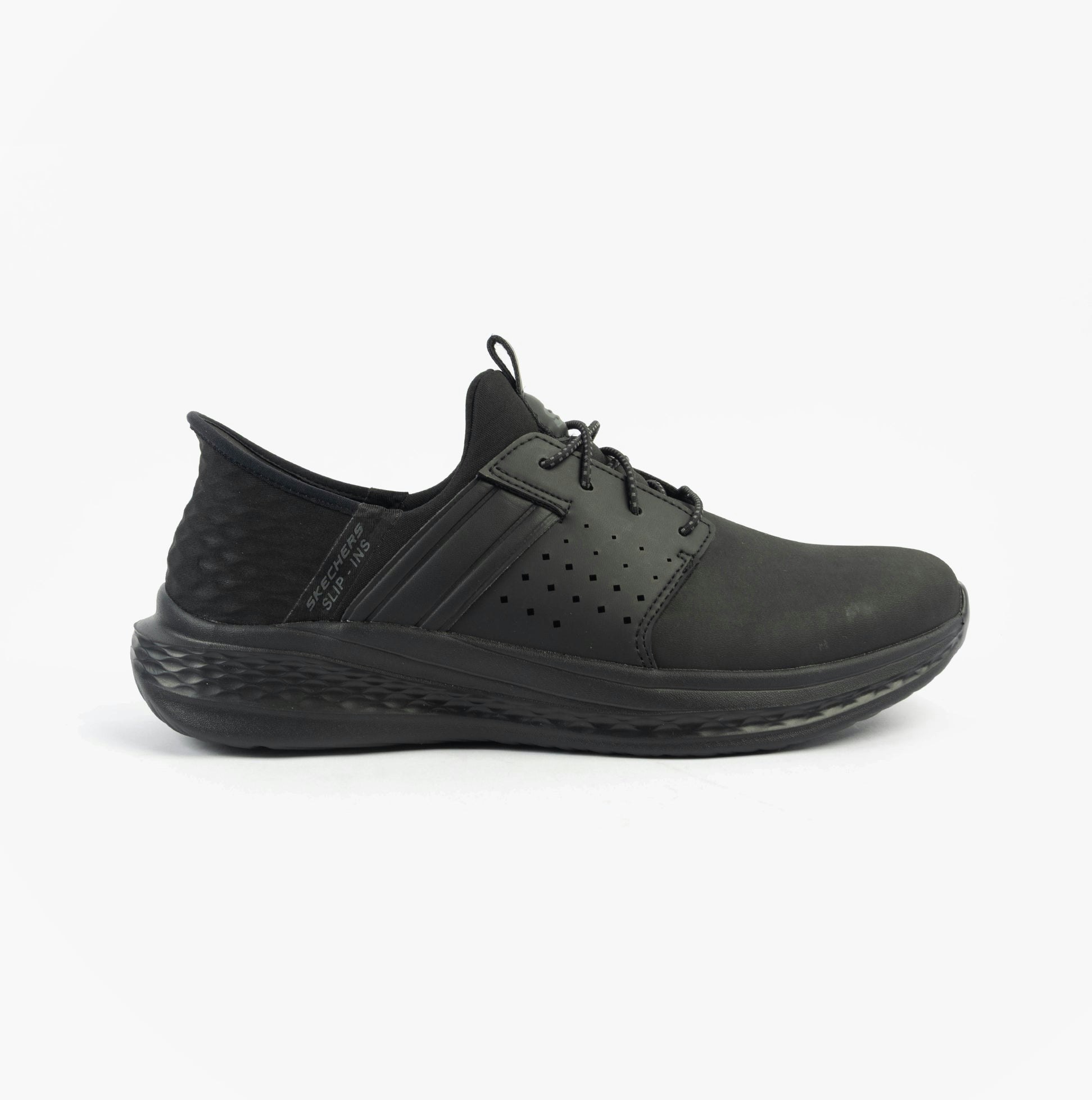 Skechers Men's Black Slade - Zachary Trainers - Uk 12