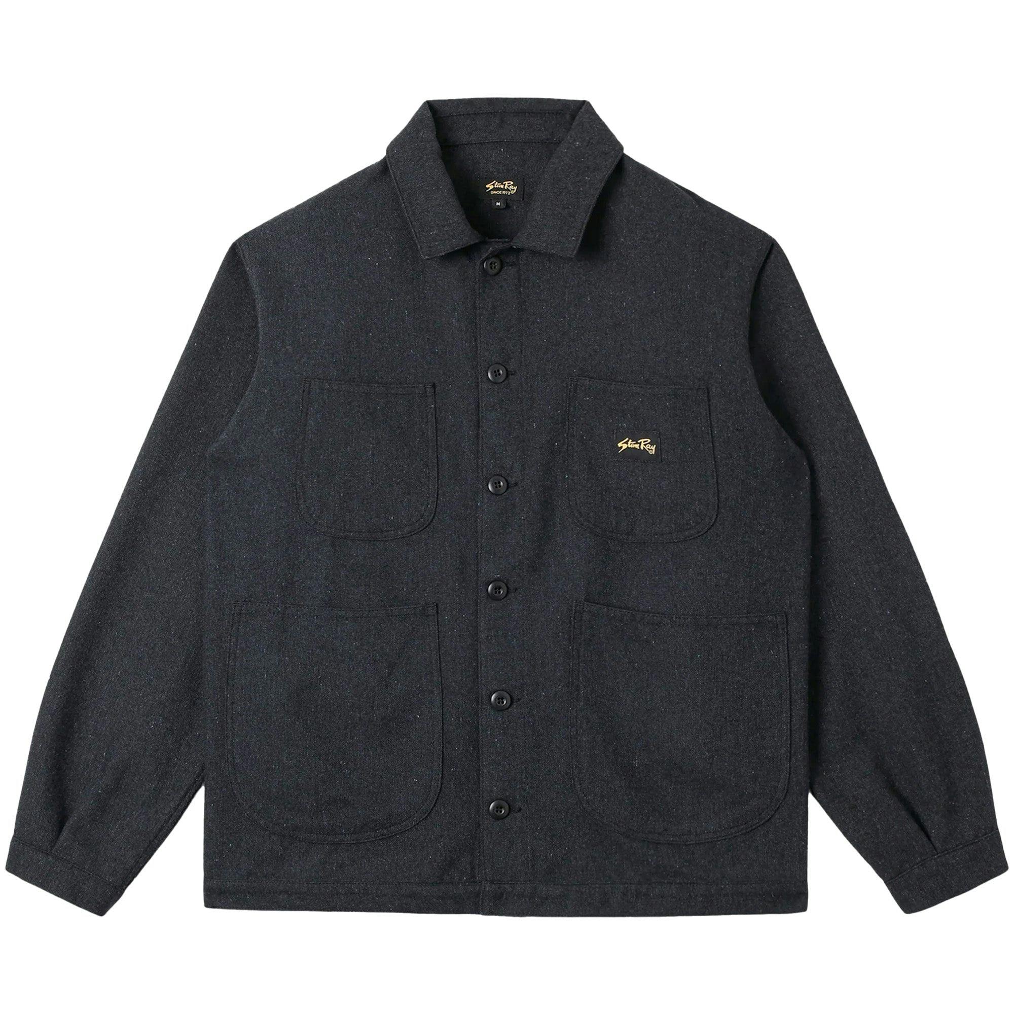Stan Ray Coverall Jacket - Navy Wool - Small