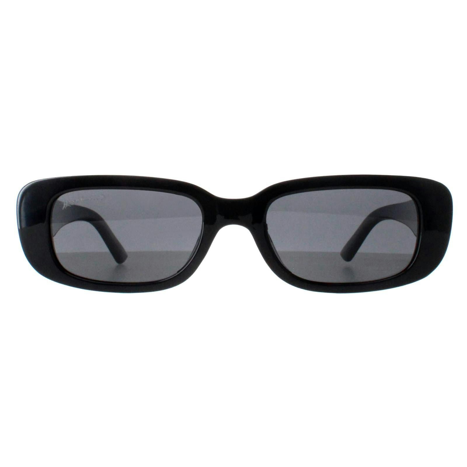 Montana Women's Black Mp65 Shiny Sunglasses