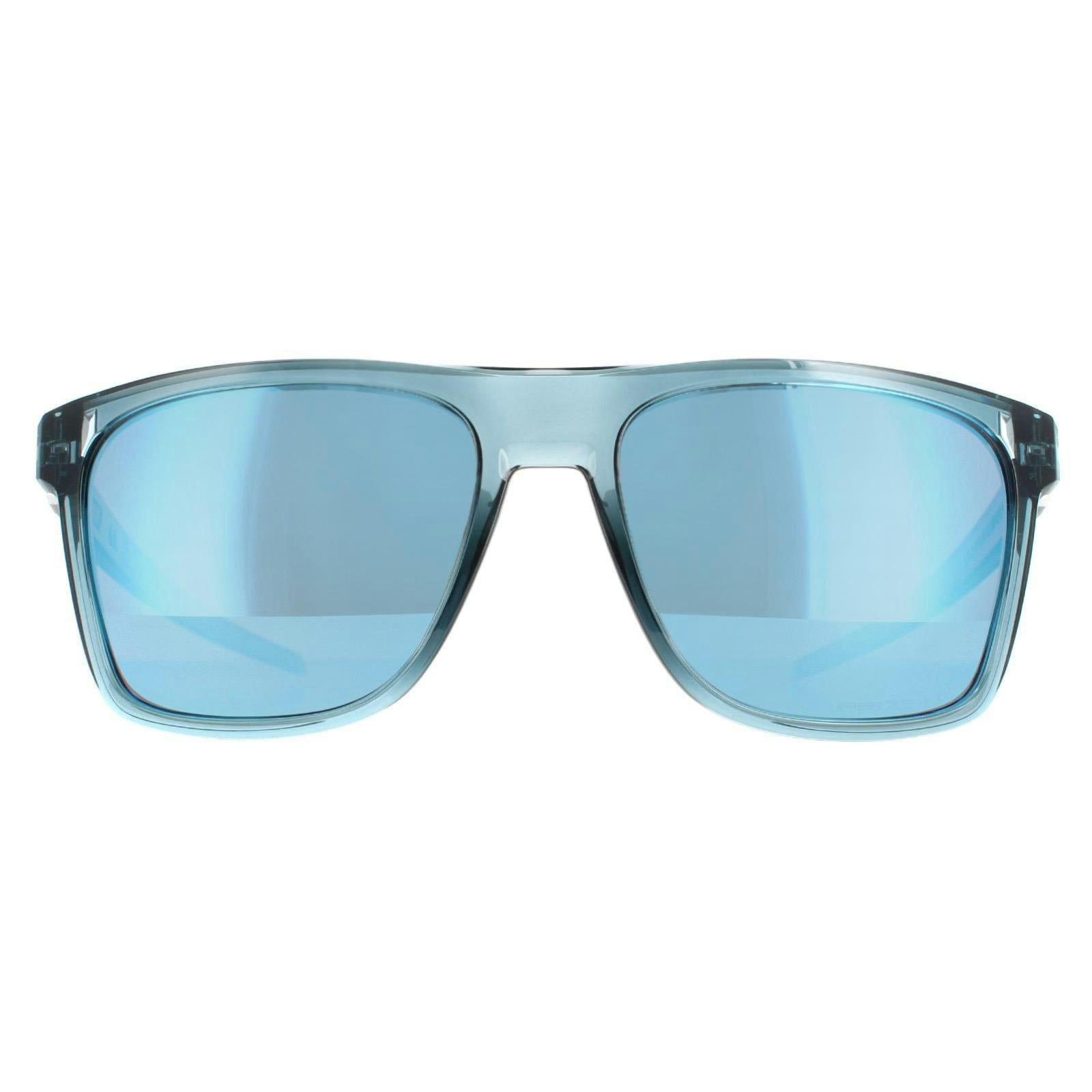 Oakley Men's Black Oo9100 Leffingwell 910005 Man Sunglasses O_matter Prizm Deep Water Polar Squared Polarized Prizm - Image 10