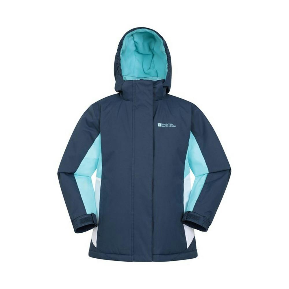 Mountain Warehouse Childrens/Kids Honey Ski Jacket - Navy - 3-4 Years - Navy - 100% Polyester