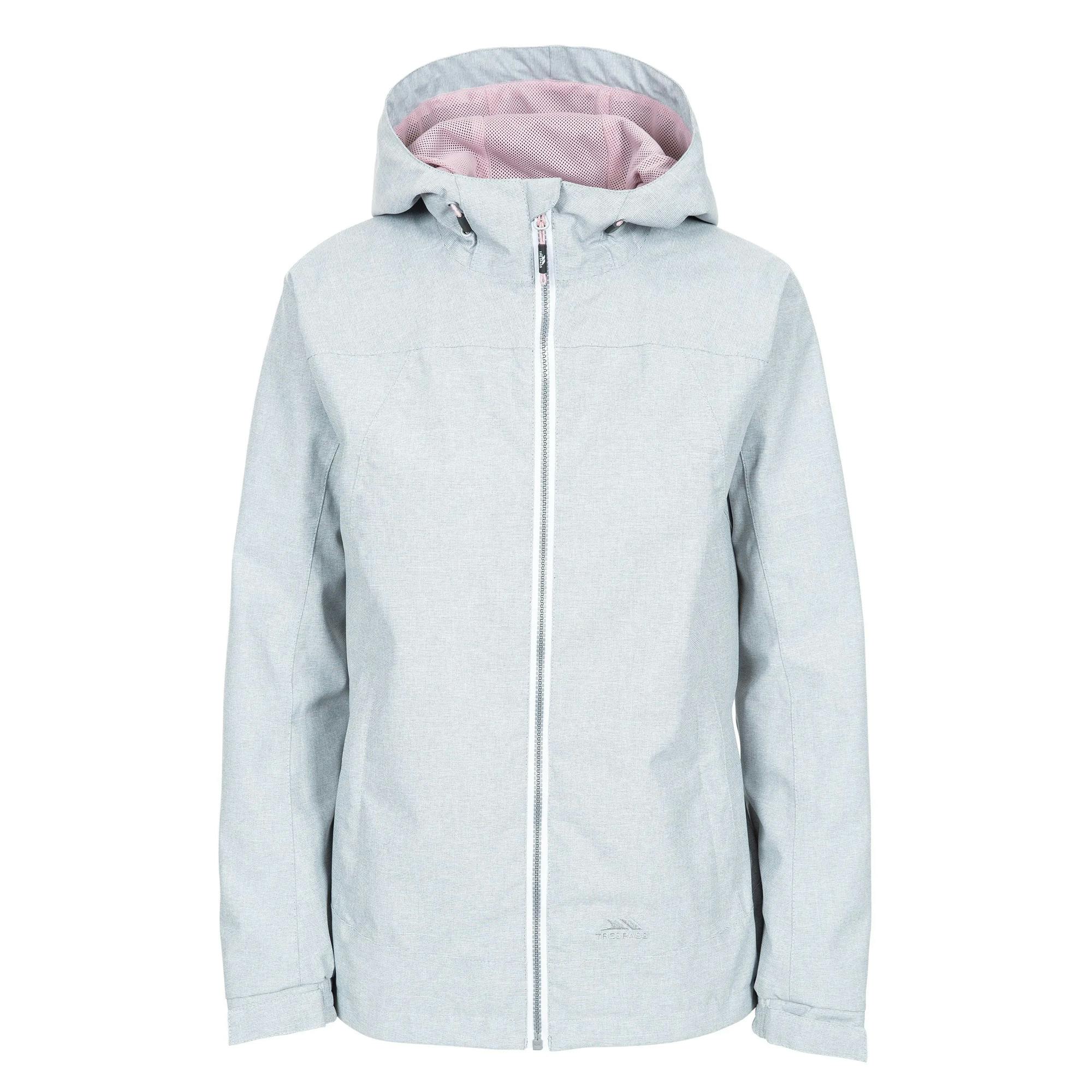 Trespass Women's Grey / Virtual Waterproof Jacket - Marl - Xxl - Marl - 100% Polyester
