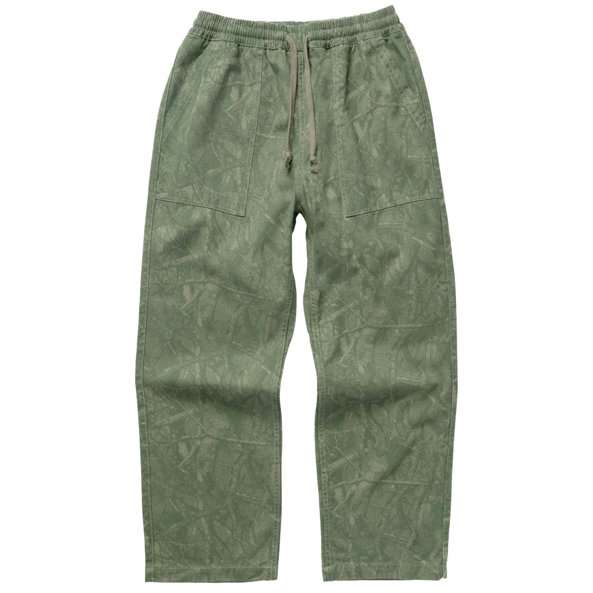 Service Works Xerox Camo Chef Pant - Olive - Large