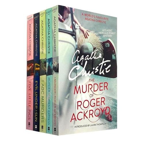Various Publishers Agatha Christie The Best Of Poirot - 5 Books Set