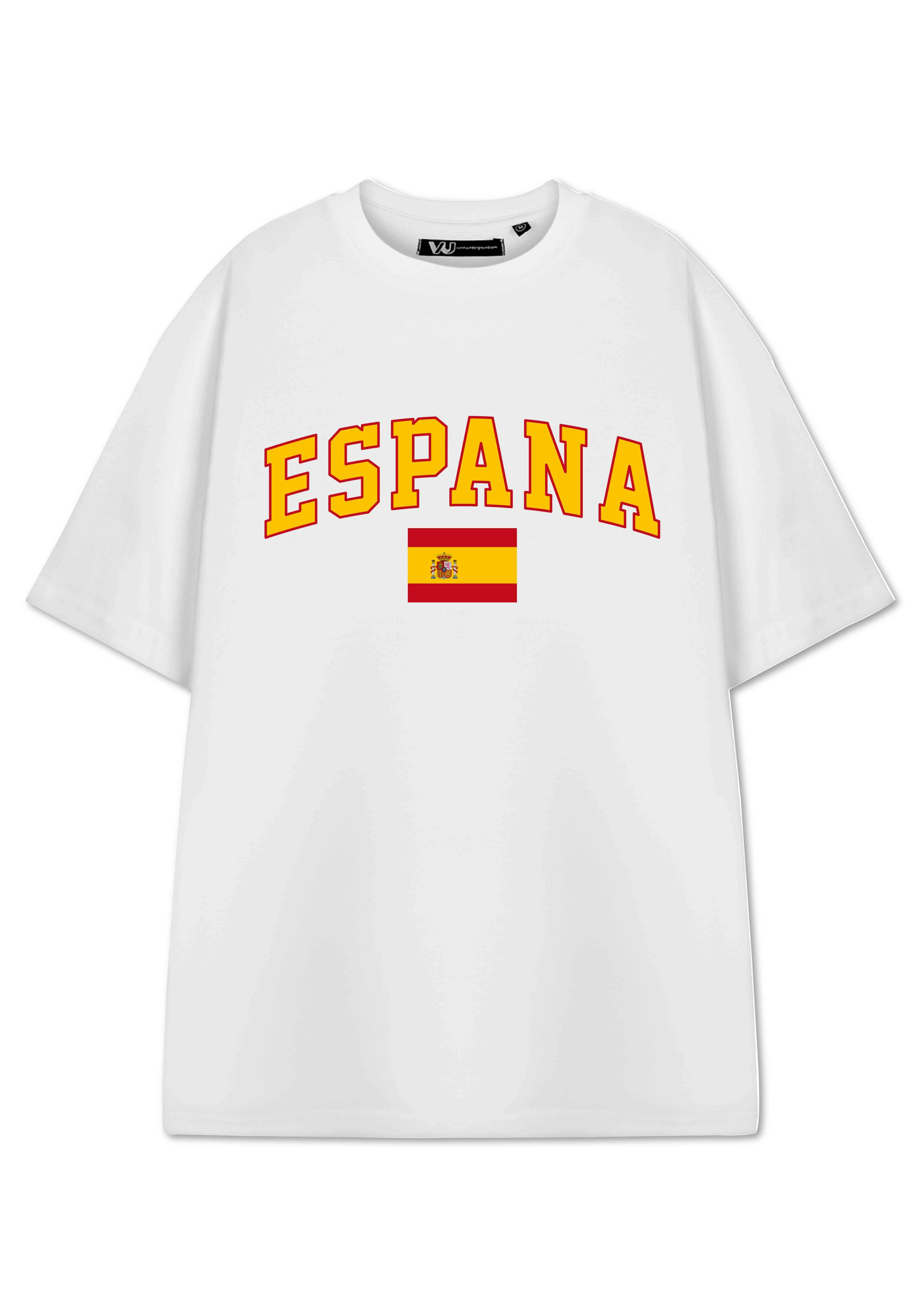 Vanilla Underground Unisex White Show Me The Merch Spain Short Sleeved T-Shirt - XXX-Large