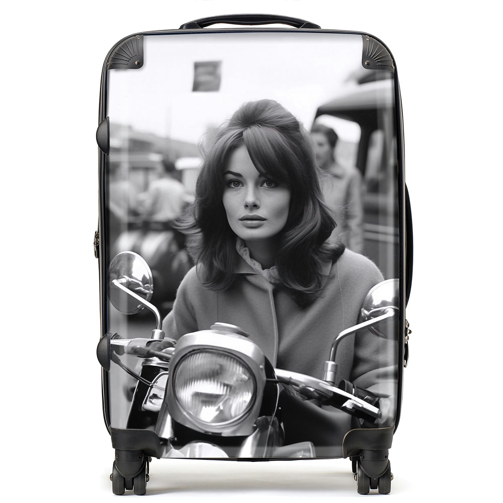 Warren Reed 1960 Out On The Bike Suitcase - Medium