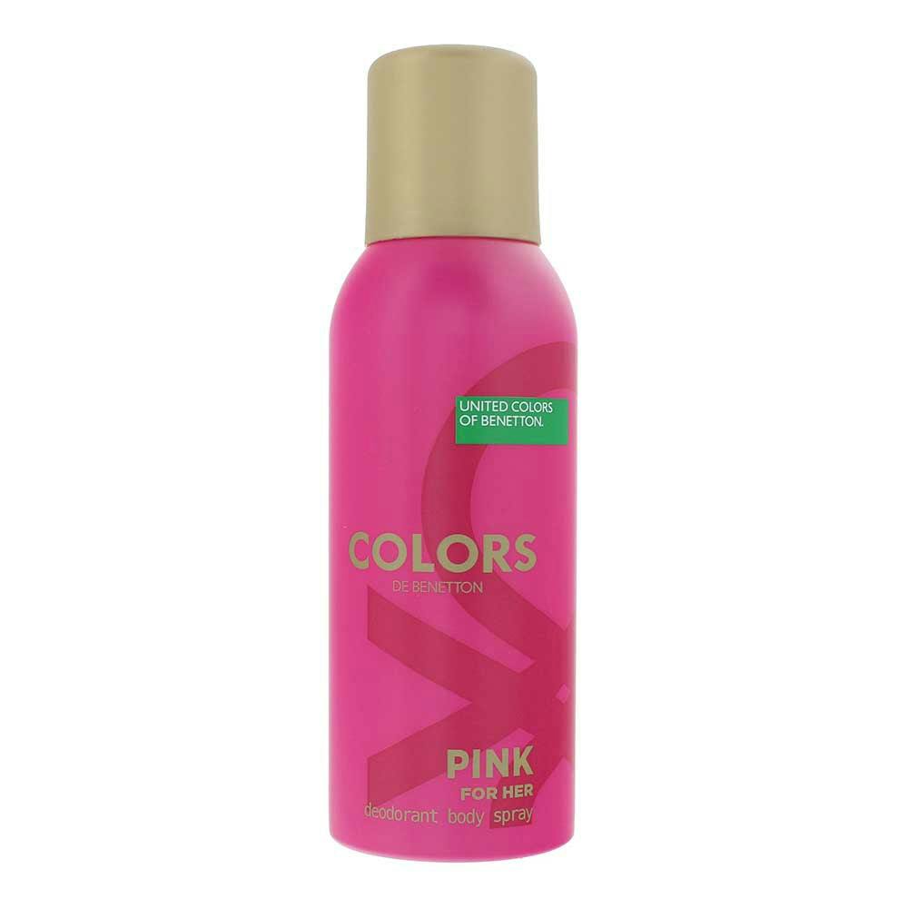 Benetton Pink Colours De Deodorant Spray 150Ml