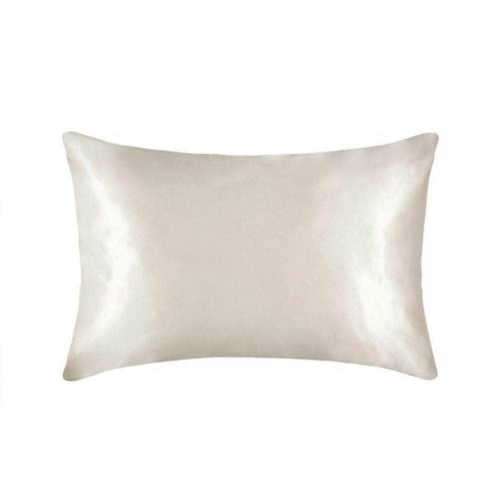 Rackhams White Mulberry Silk Pillowcase - 50X75cm - Mulberry Silk