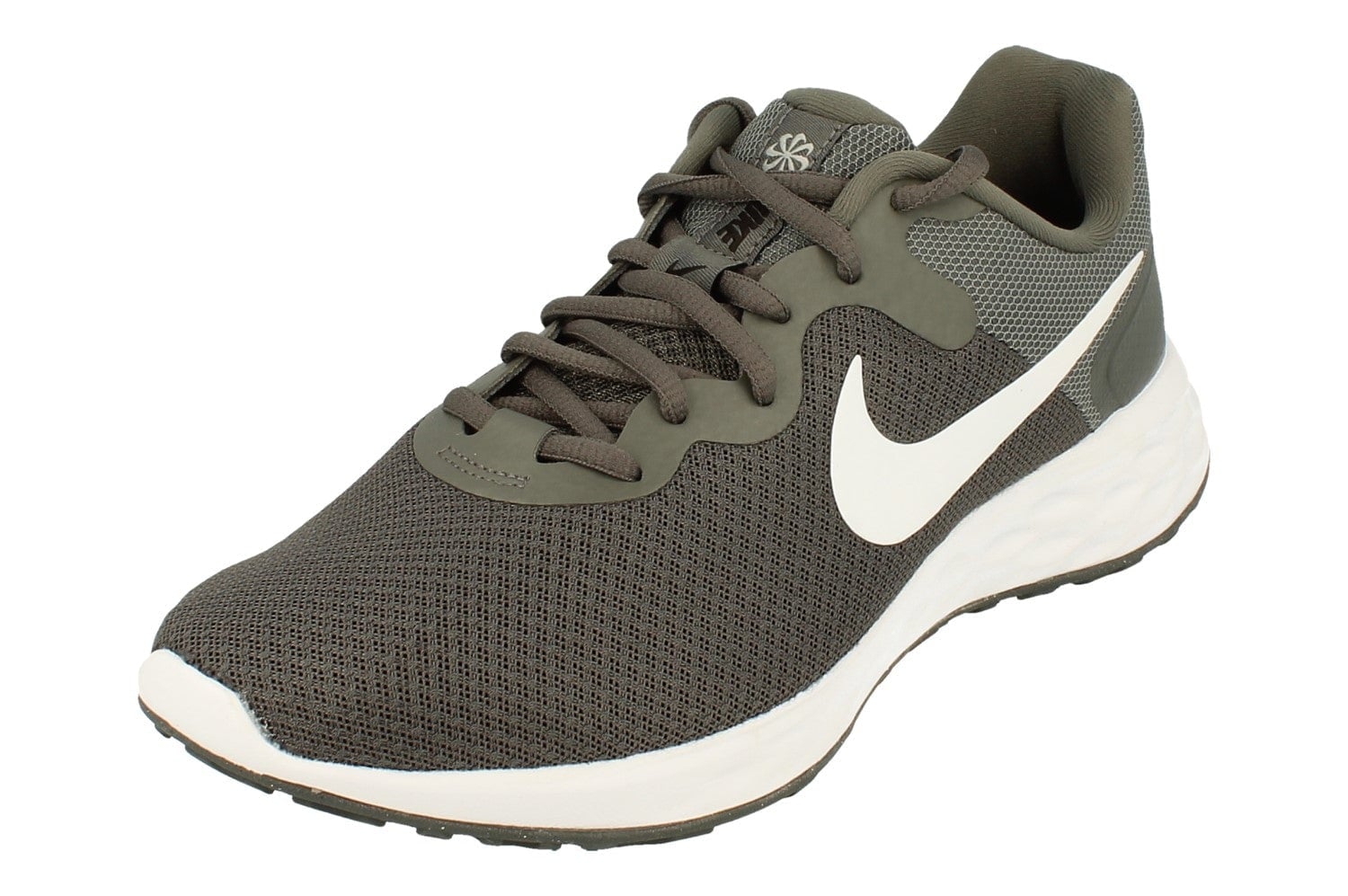Nike Men's Grey/White Revolution 6 Nn Dc3728 004 - Uk 7.5 | Us 8.5 | Eu 42