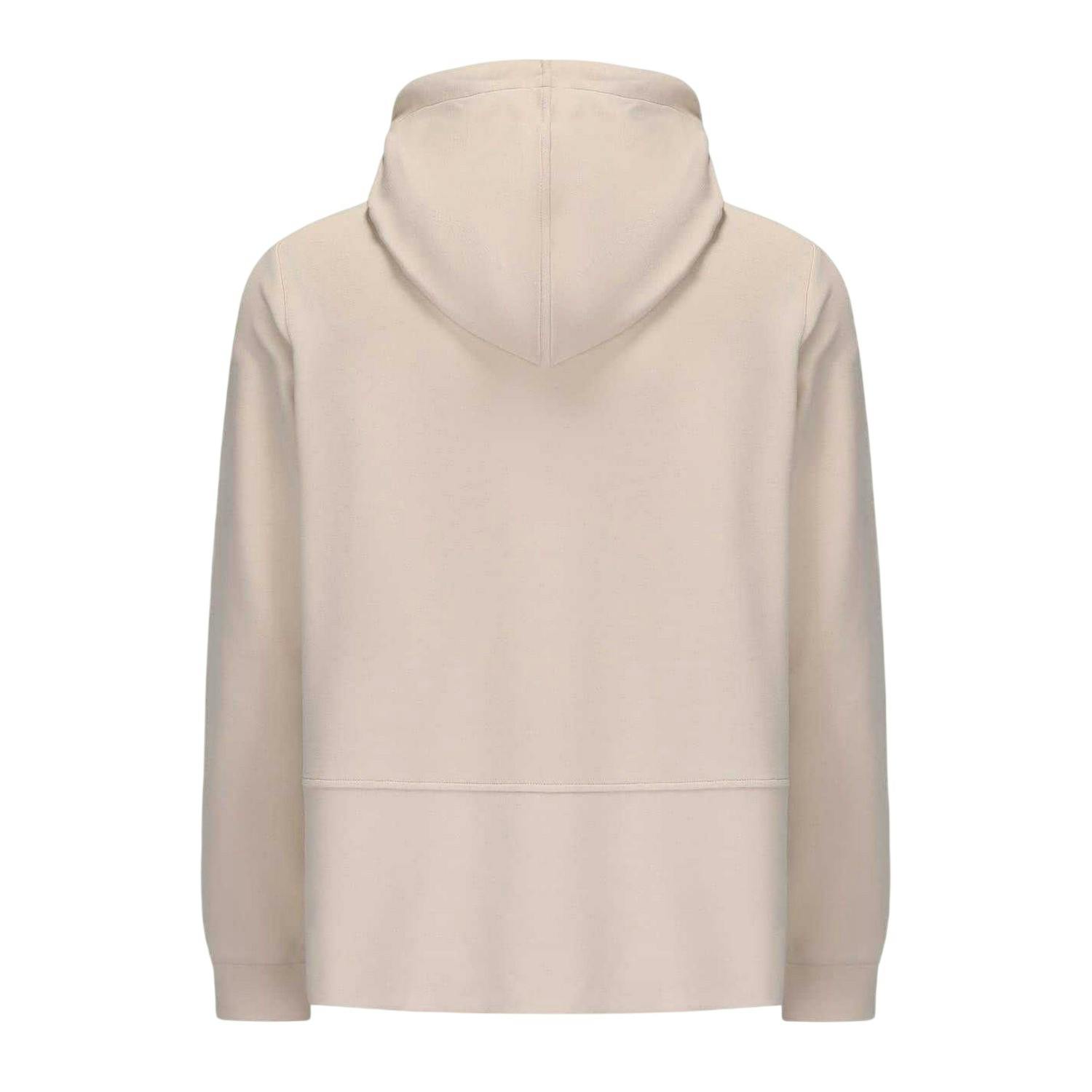 Slazenger Women's Beige Scuba Hoodie - 8 Uk - 53% Polyester/43% Modal/4% Elastane
