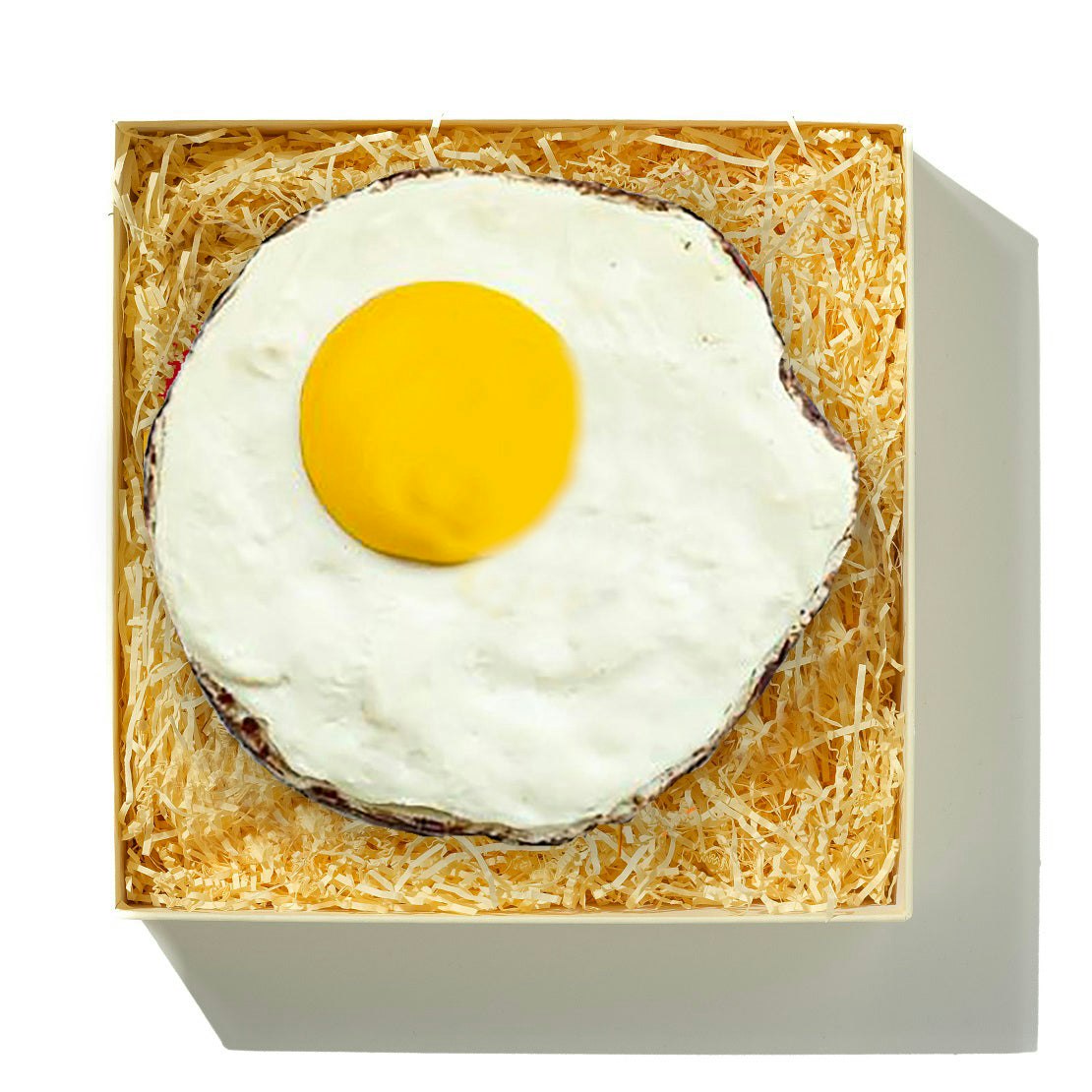 Choc On Choc White/Light Giant Chocolate Fried Egg