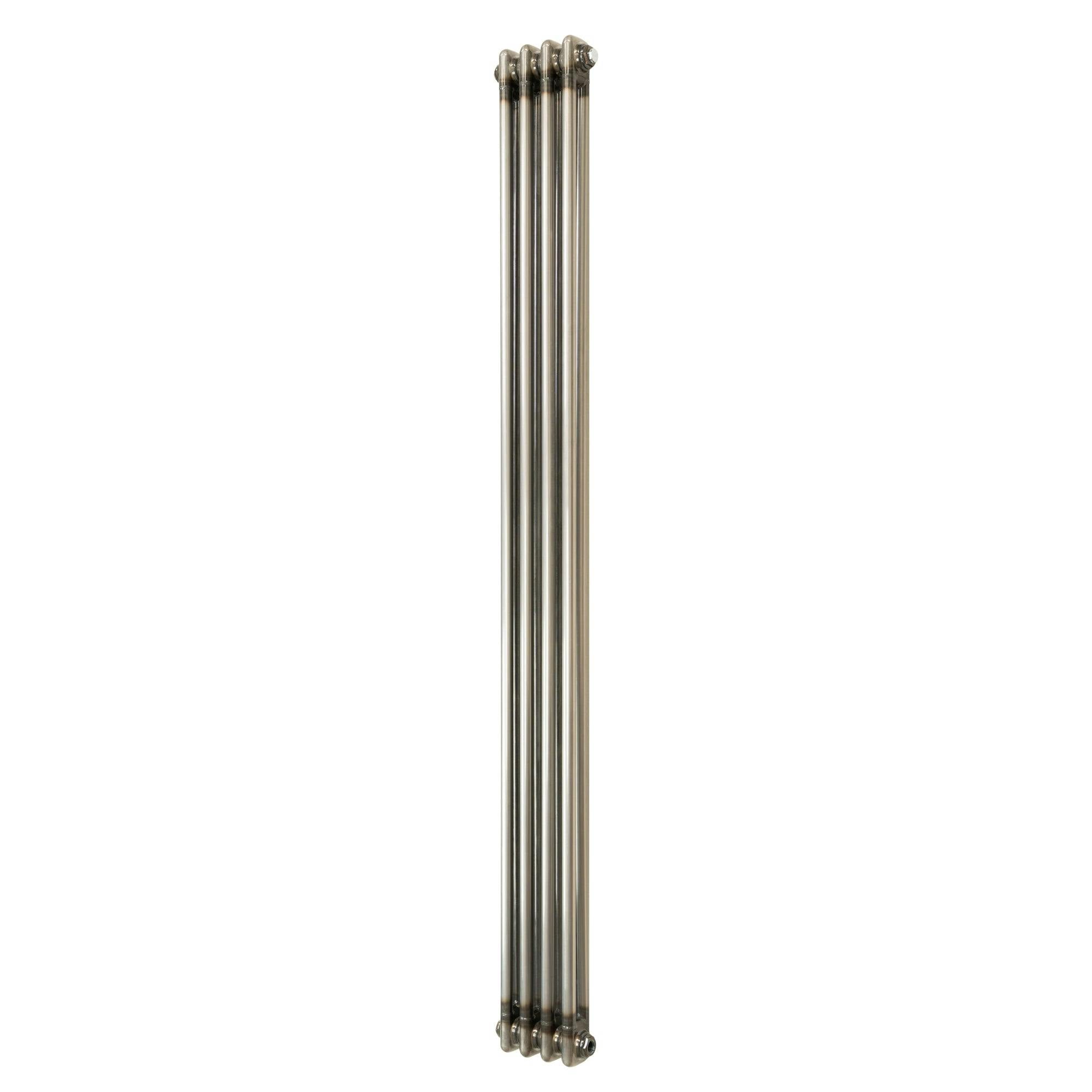 Monstershop Traditional 2 Column Radiator - 1800 X 200Mm - Raw Metal