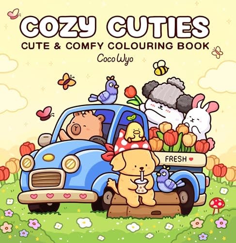Various Publishers Cozy Cuties: A Cute And Comfy Colouring Book (Coco Wyo)