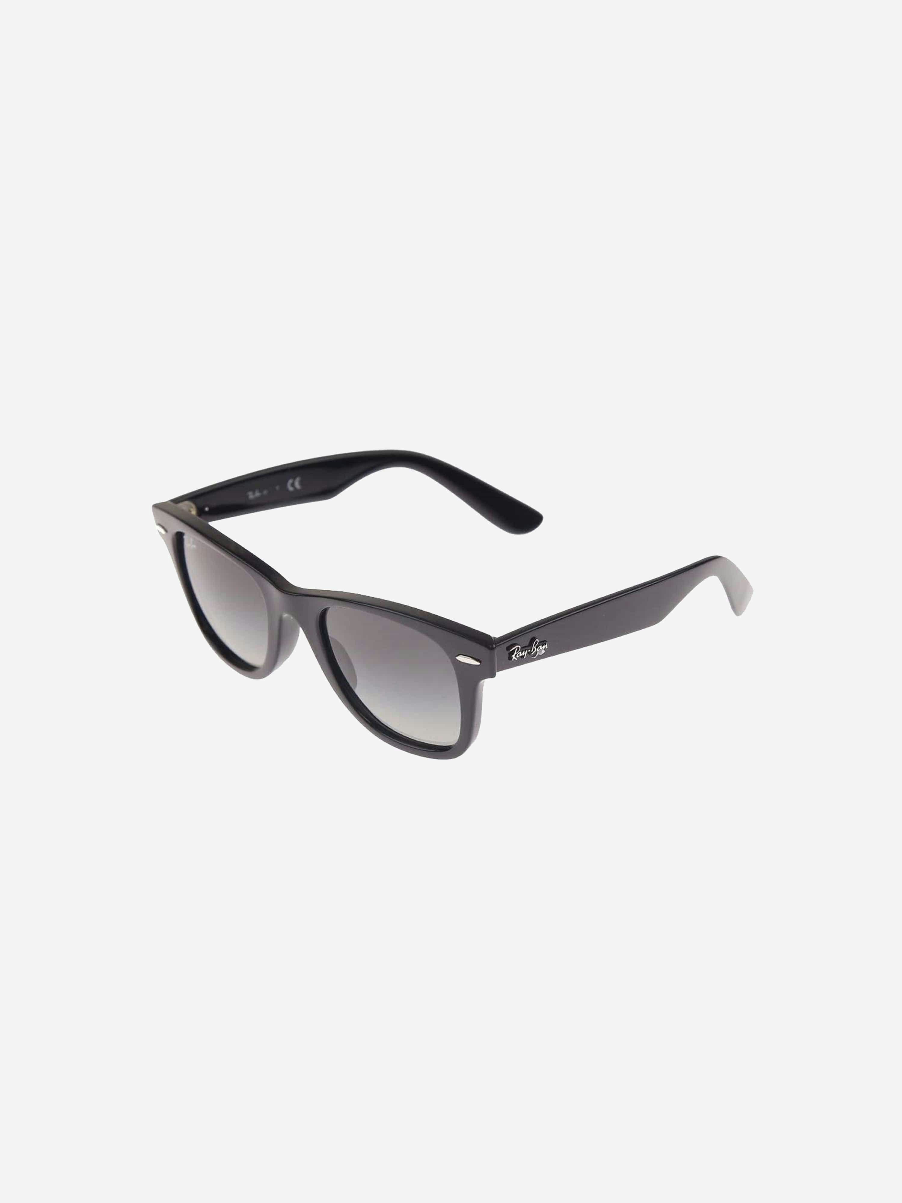 Ray-Ban Unisex Kids Black Kids Wayfarer Sunglasses In - 7 - 10 Yrs