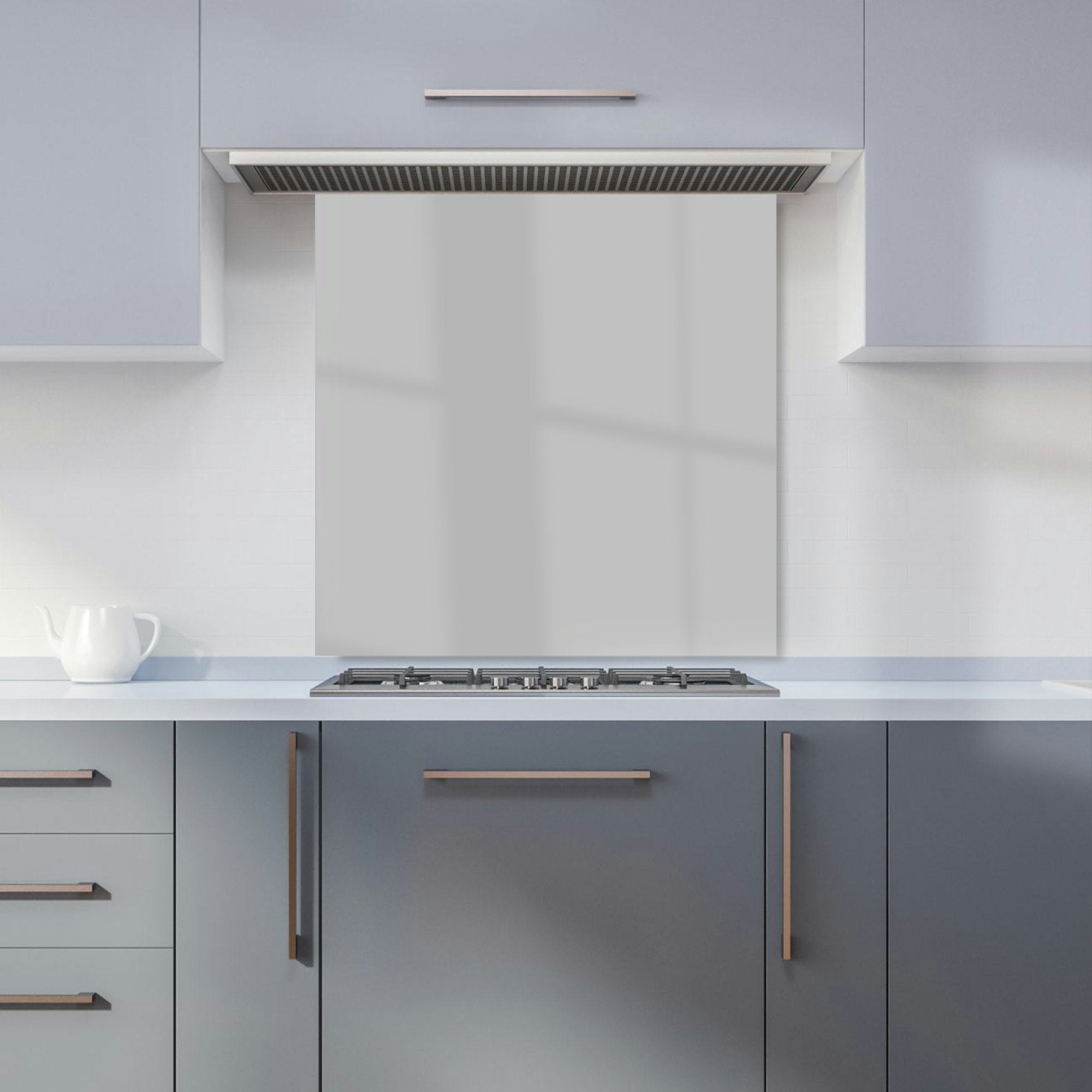 Rackhams Grey - Designer Dusty Kitchen Splashback - W600mm X H600mm