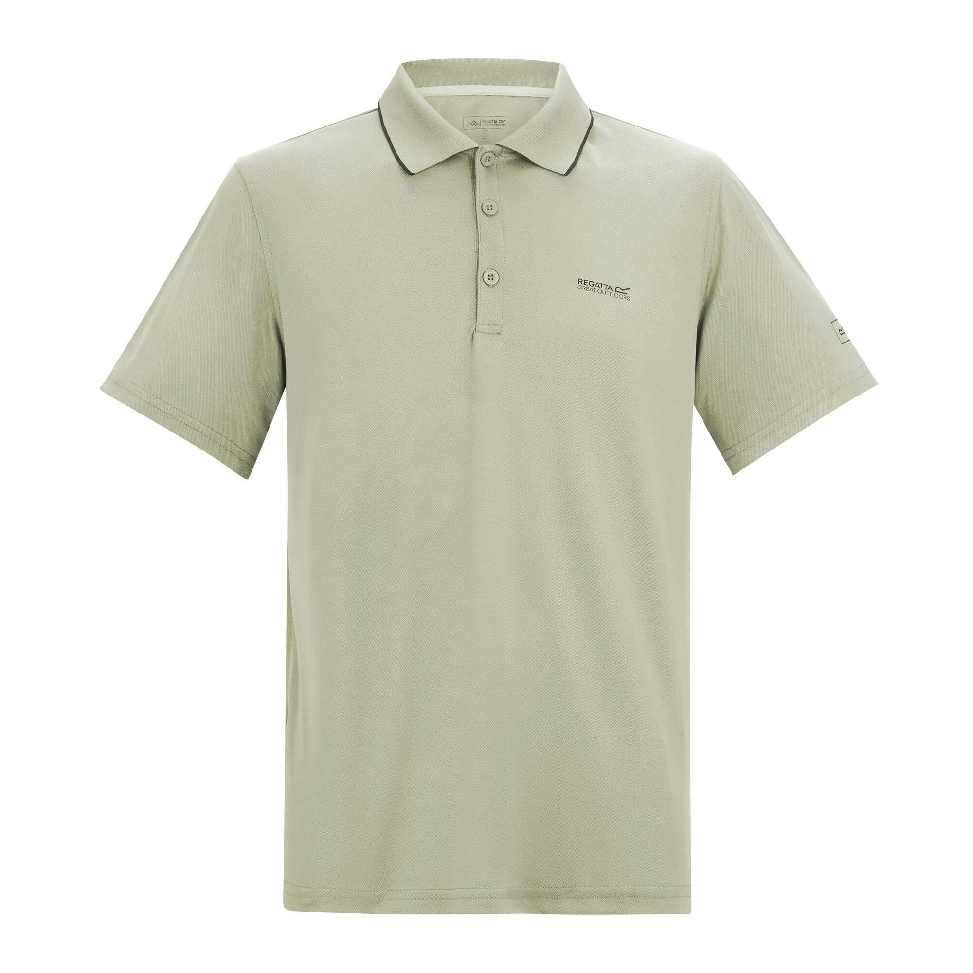 Regatta Men's Maverick V Active Polo Shirt - Abbeystone - 3XL - Abbeystone - 100% Polyester