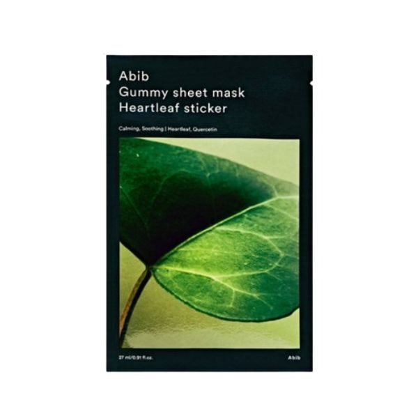 Abib Gummy Sheet Mask #Heartleaf Sticker 27Ml