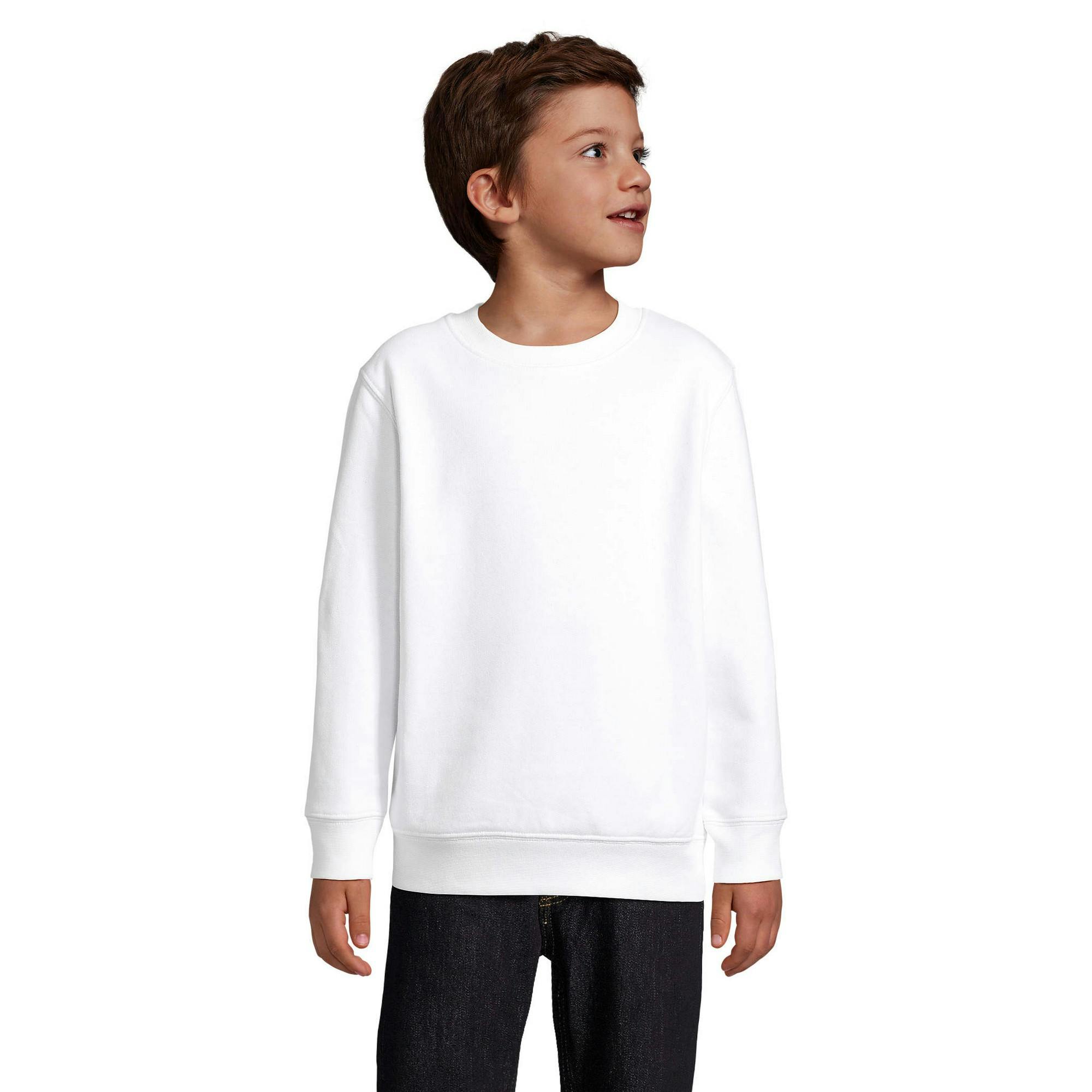 Sols White Kids Columbia Sweatshirt - 12 Years - 80% Cotton/20% Polyester