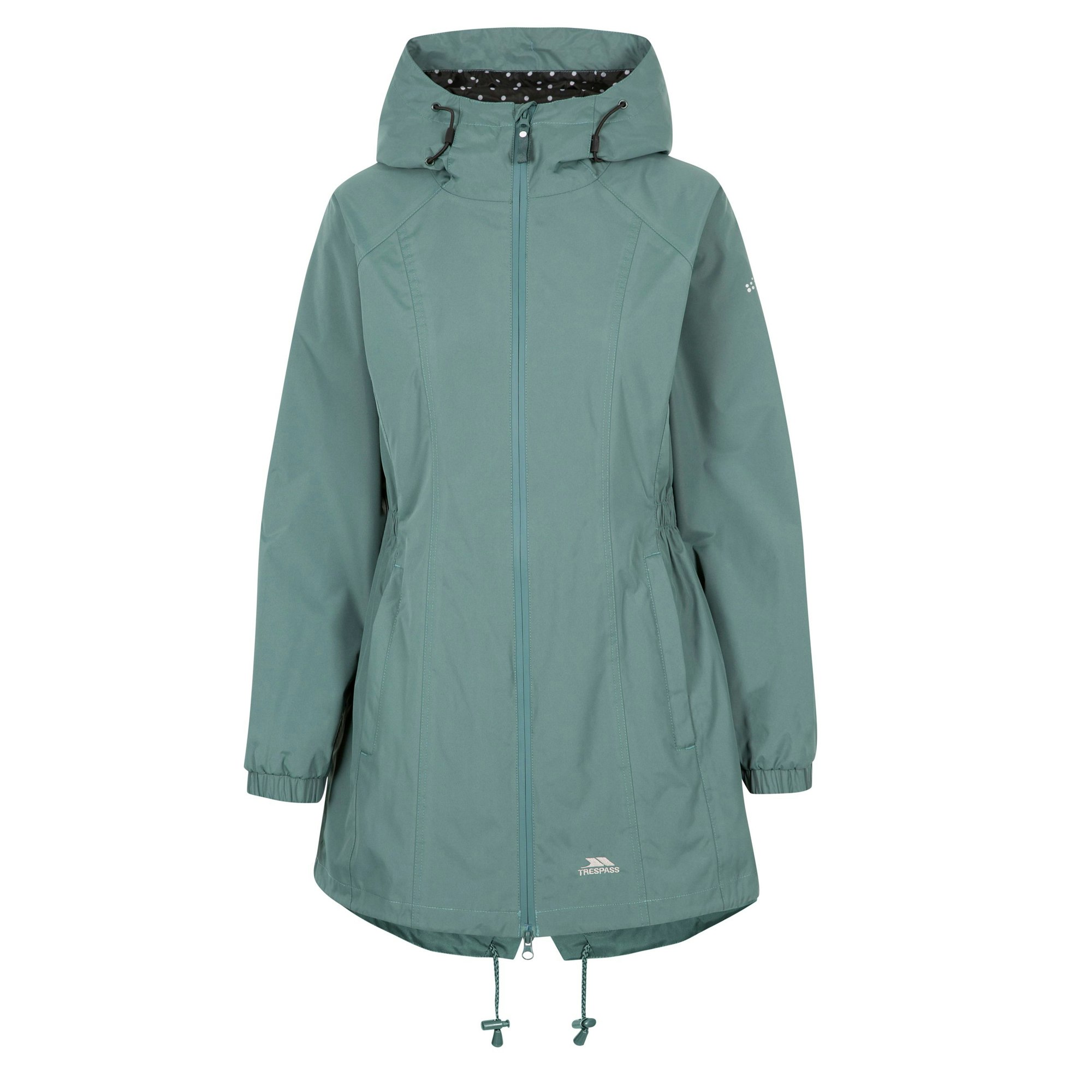 Trespass Women's Green Waterproof Shell Jacket - Spruce - Spruce - Medium
