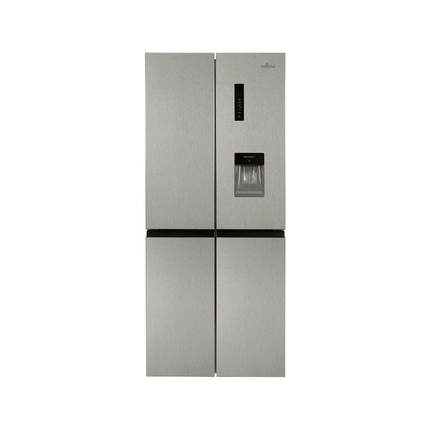 Willow Light 415L American Style Fridge Freezer Wsbes4mdx - Inox