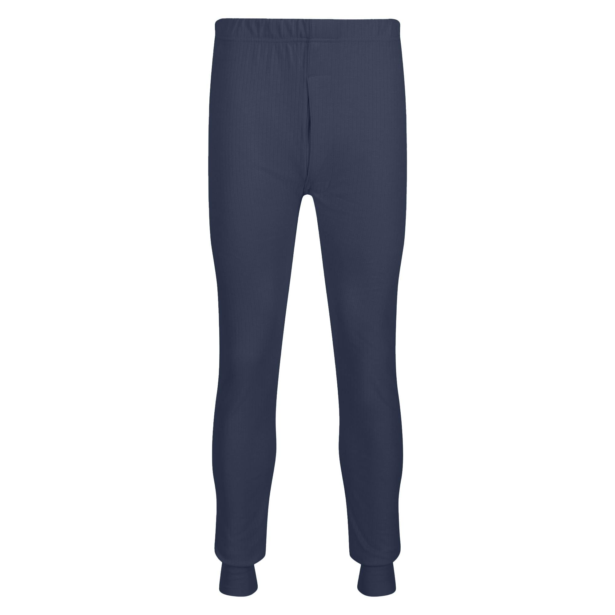 Regatta Men's Thermal Underwear Long Johns - Denim - Denim - S - 90% Cotton/10% Spandex