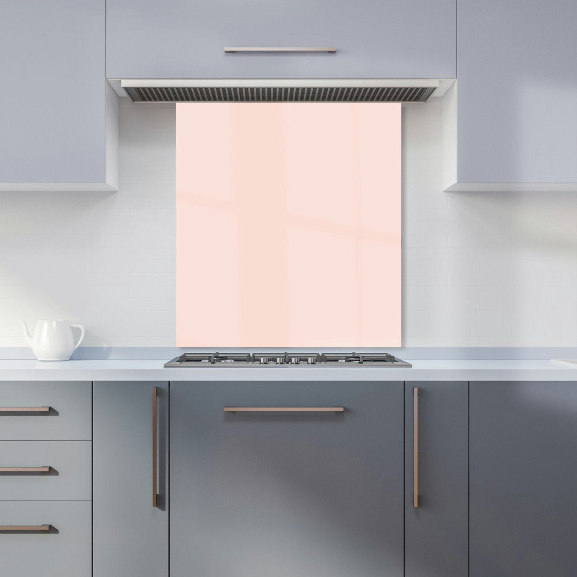 Warren Reed Pink - Designer Dusty Kitchen Splashback - W600mm X H650mm