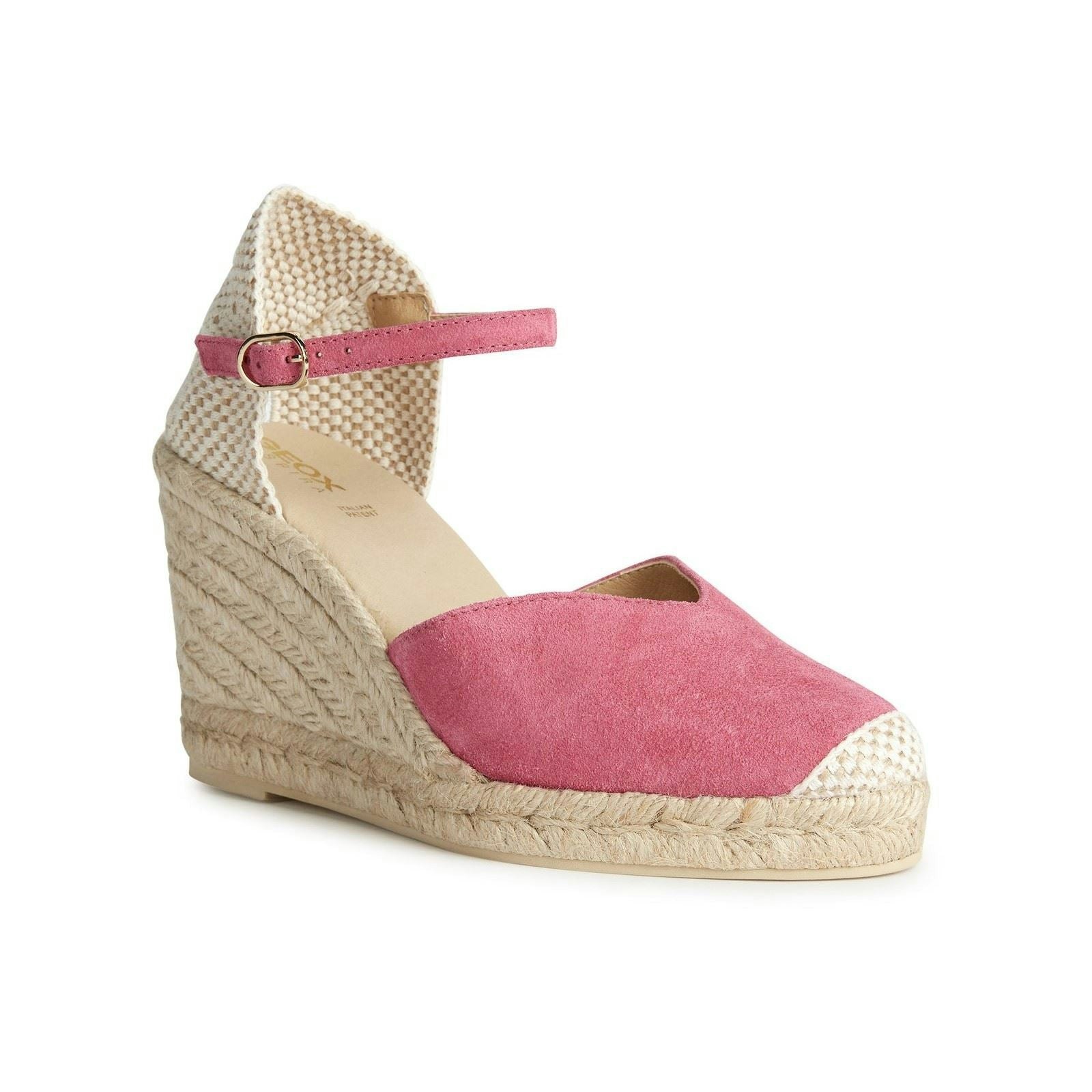 Geox Women's D Gelsa A Sandals - Cyclamen - Size 7.5