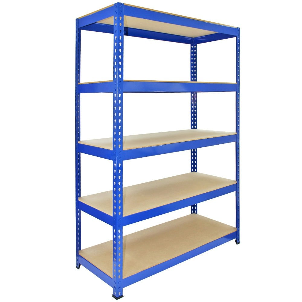 Rackhams Blue Q-Rax Metal Racking Units 120 X 50 X 180Cm
