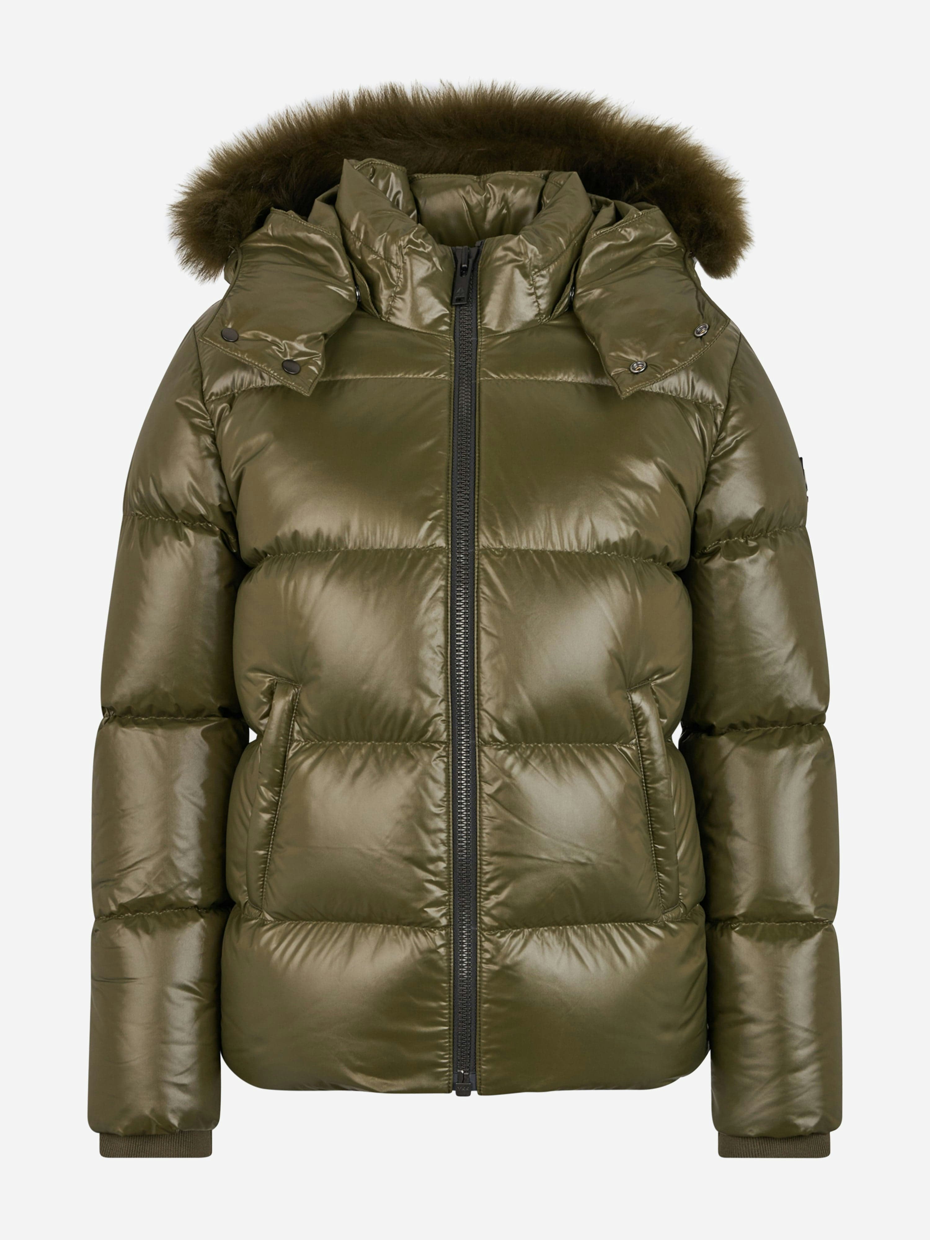 Moose Knuckles Unisex Kids Green Kids Kings Down Padded Puffer Jacket In - Xs (6 Yrs)