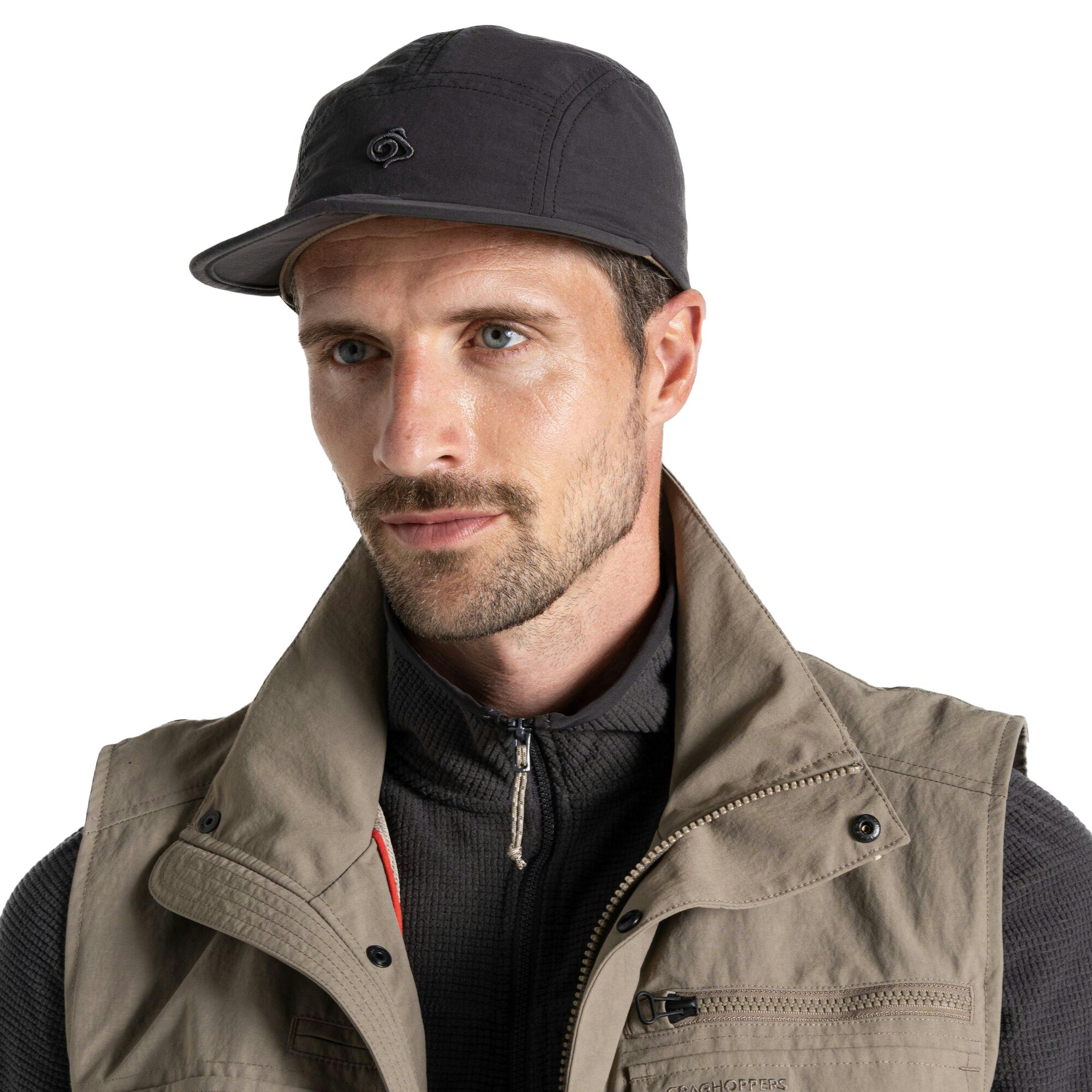 Craghoppers Black Nosilife Ii Packable Cap - Pepper - Pepper - One Size - 100% Mixed
