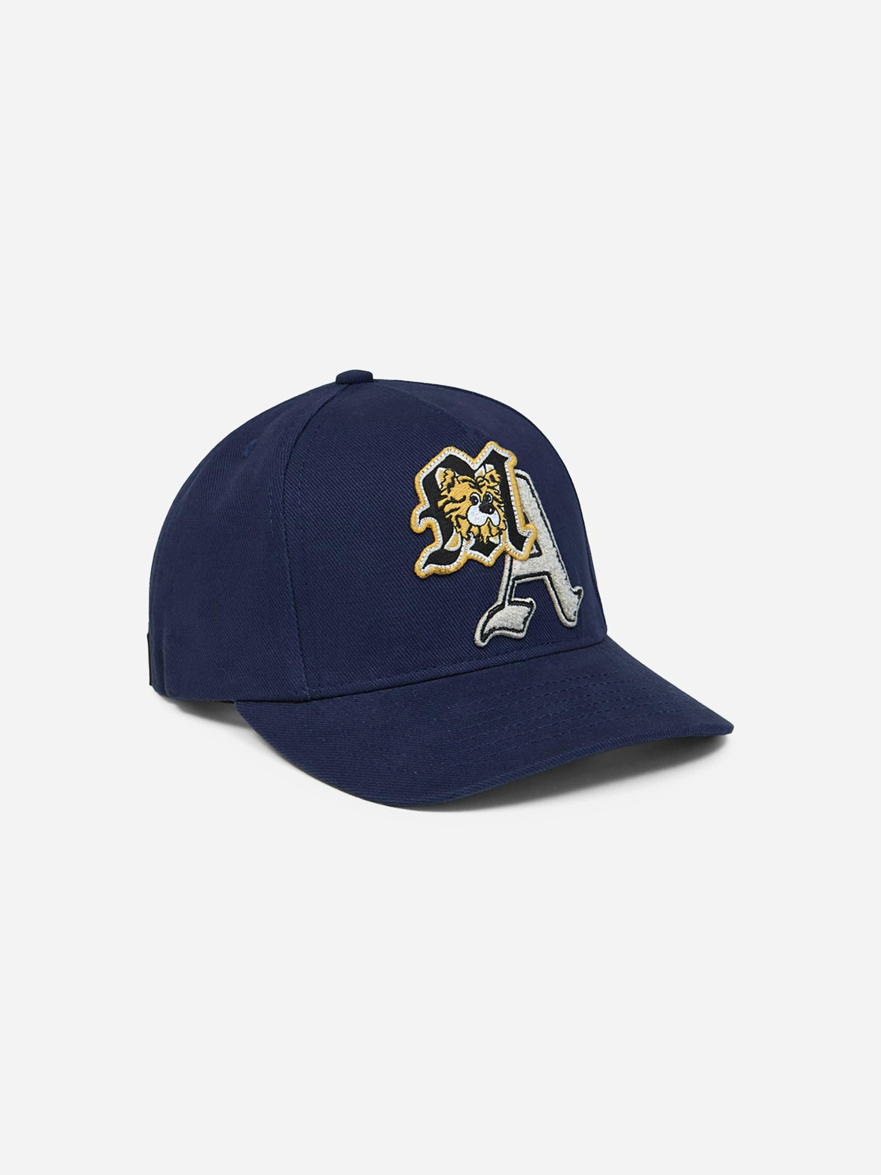 Amiri Unisex Kids Kisd Ma Varsity Cap In Navy - Navy - One Size