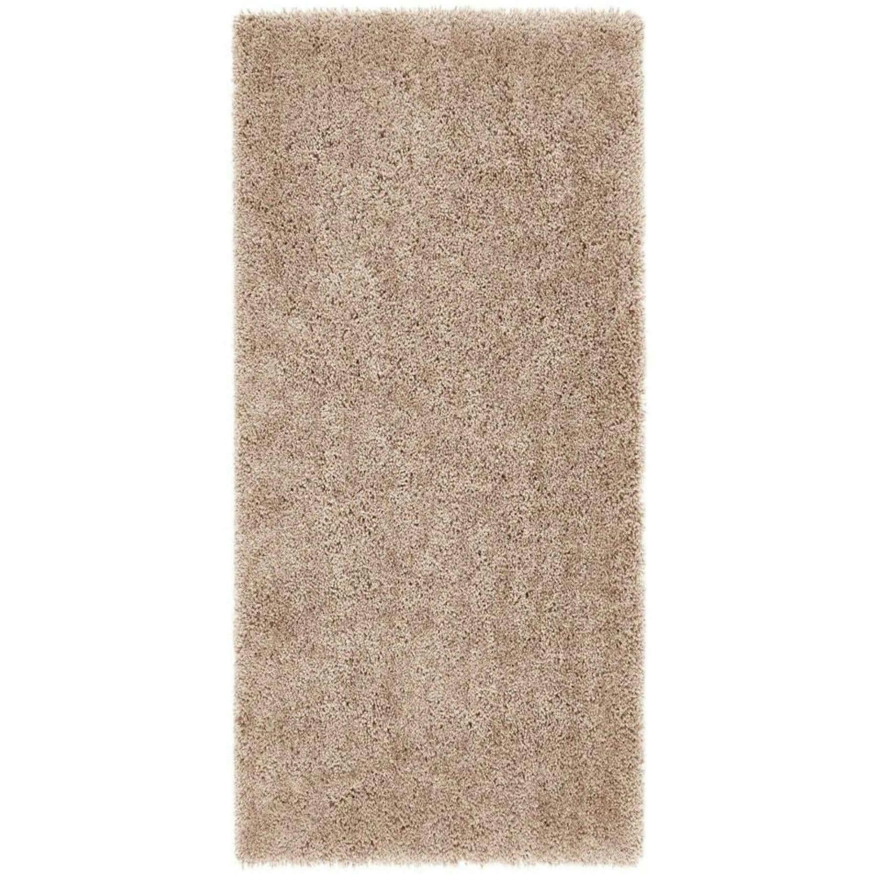 Rackhams Chicago Latte Shaggy Rug - 67X200 Cm