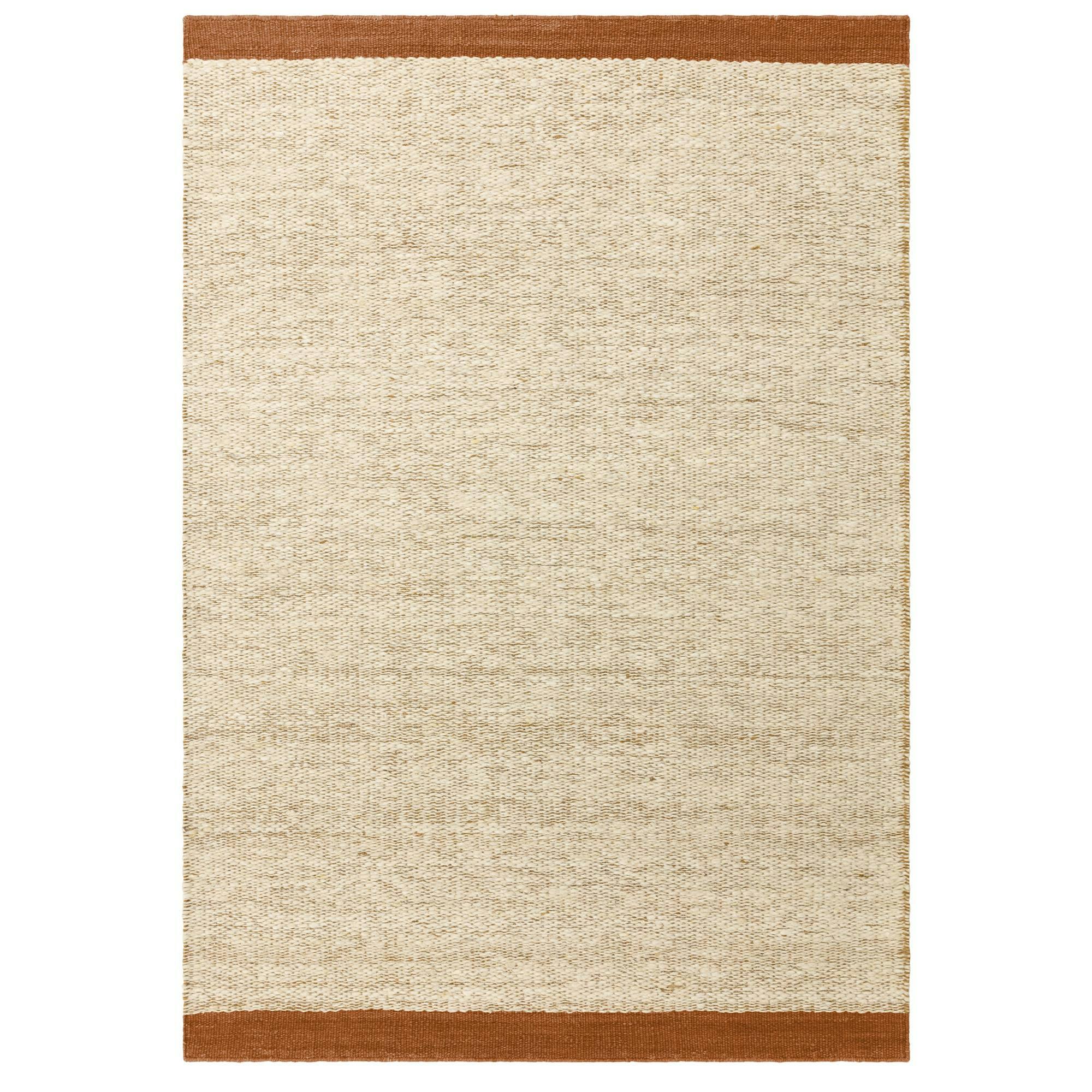 Rackhams Lima Flatweave Rust Rug - 160X230cm