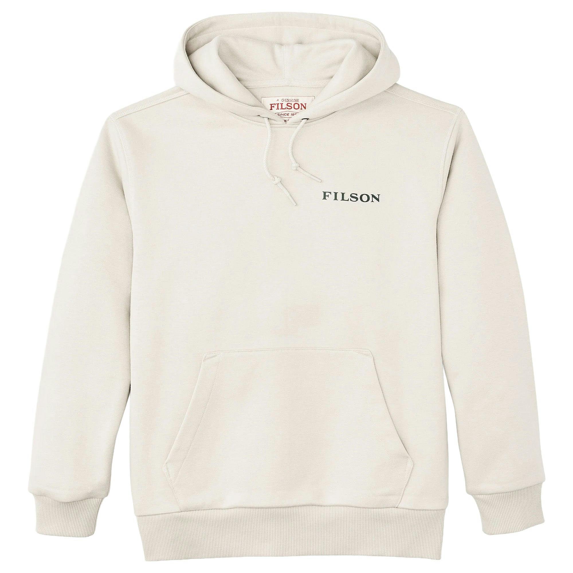 Filson Grey Prospector Graphic Hood - Cliff /Scenic - Medium