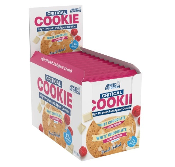 Applied Nutrition White Critical Cookie - Chocolate & Raspberry / 12 X 73G - Image 5
