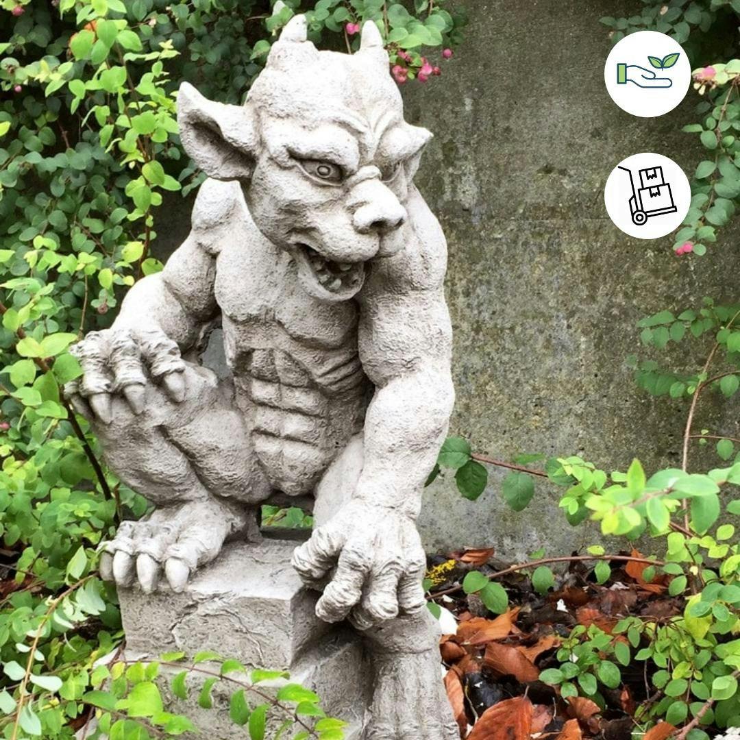 Osn Stone Cast Guardian Gargoyle Statue