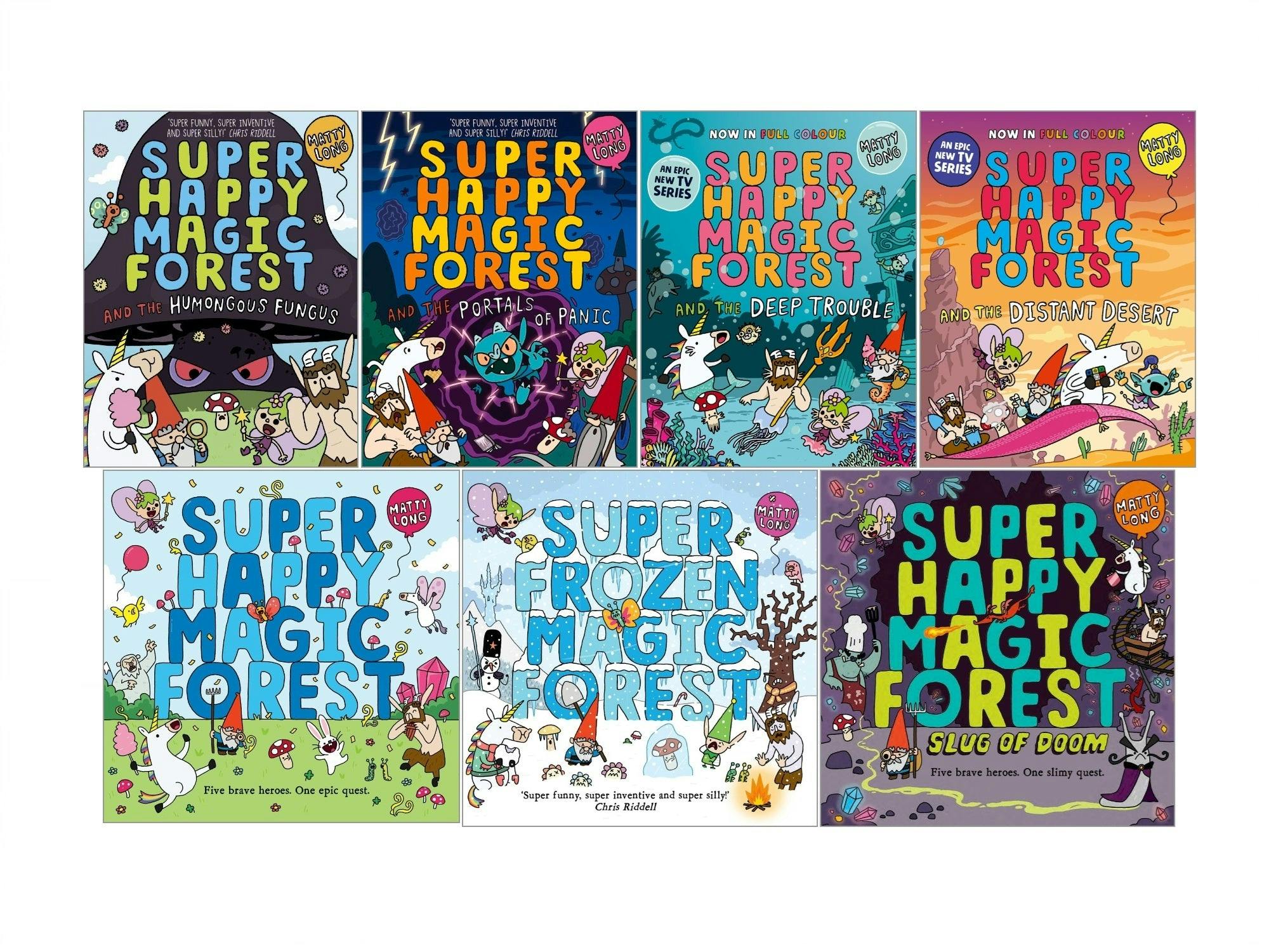 Various Publishers Super Happy Magic Forest 7 Books Collection Set By Matty Long (Books 1-7)