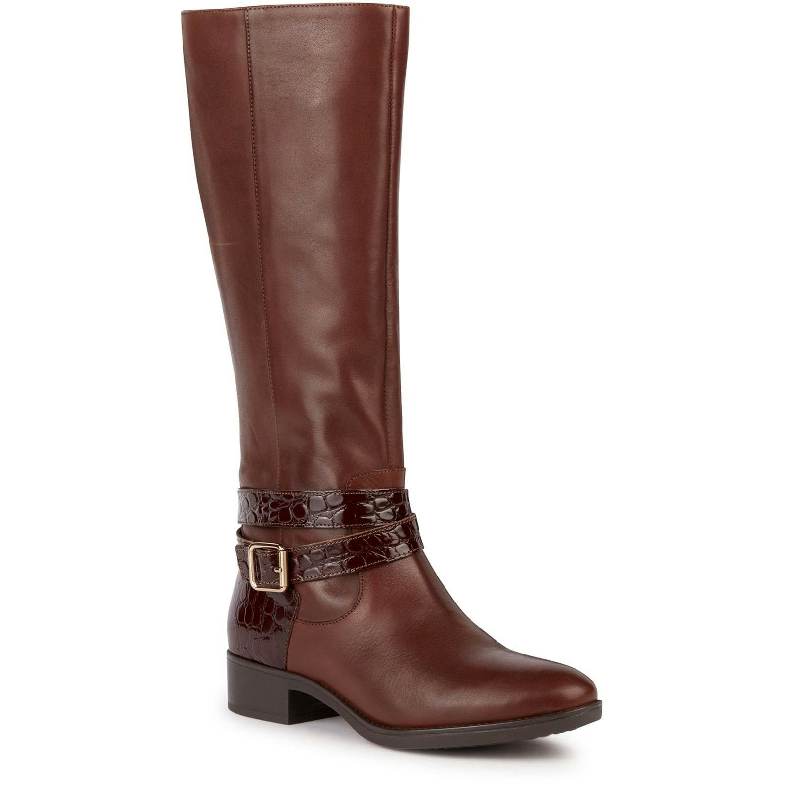 Geox Women's Brown D Felicity A Boots - Size 5