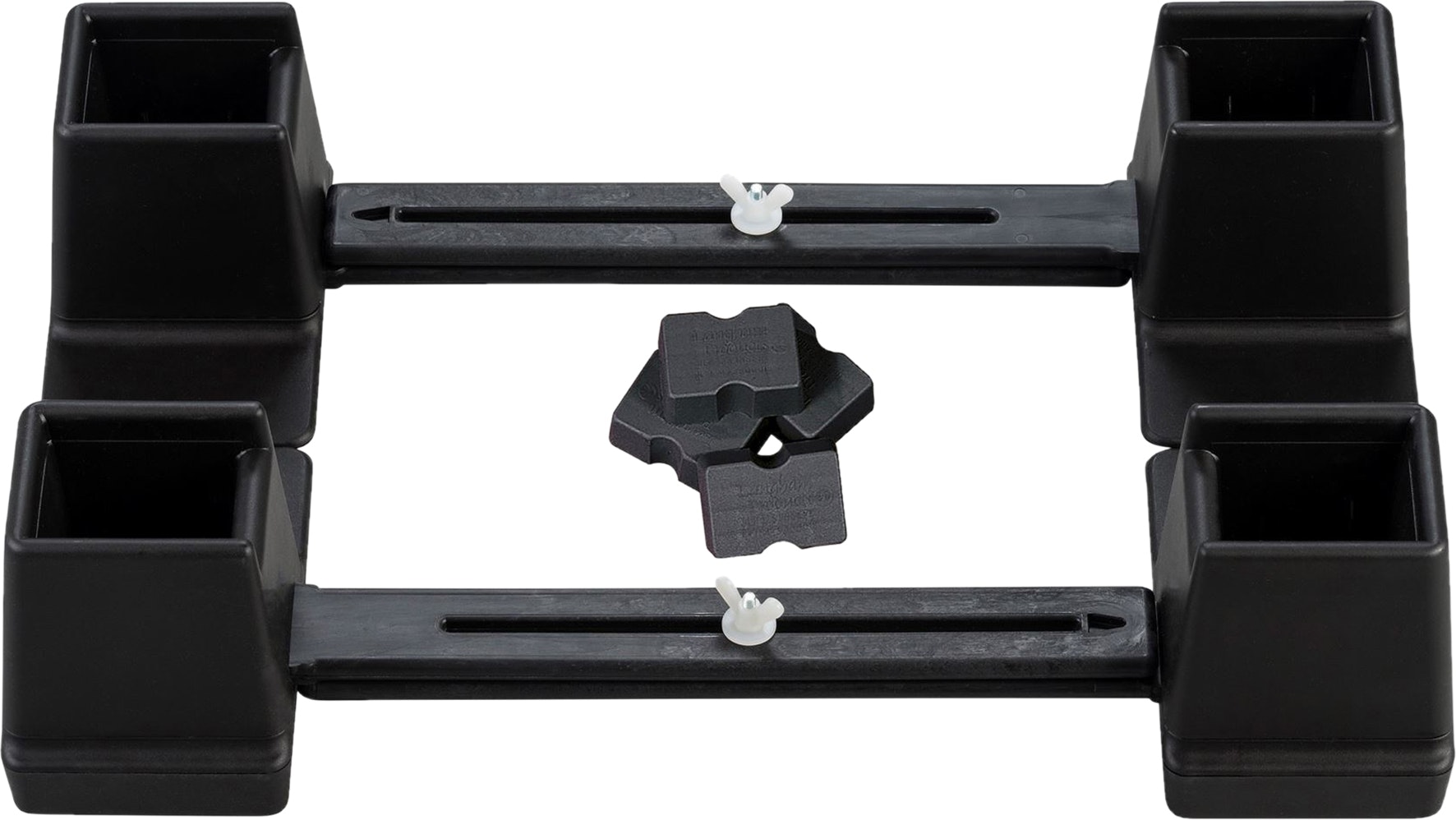 Aidapt Adjustable Height And Width Linked Bed Raiser Width 914 To 1460Mm