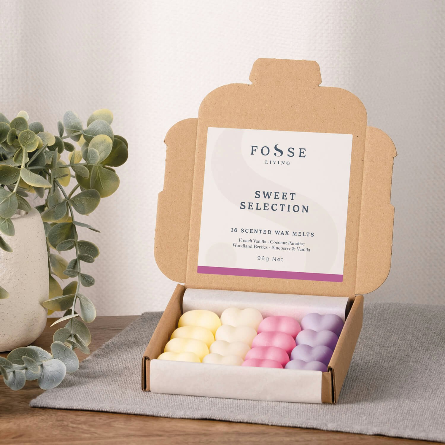 Rackhams Sweet Selection Wax Melts - 16 Pack
