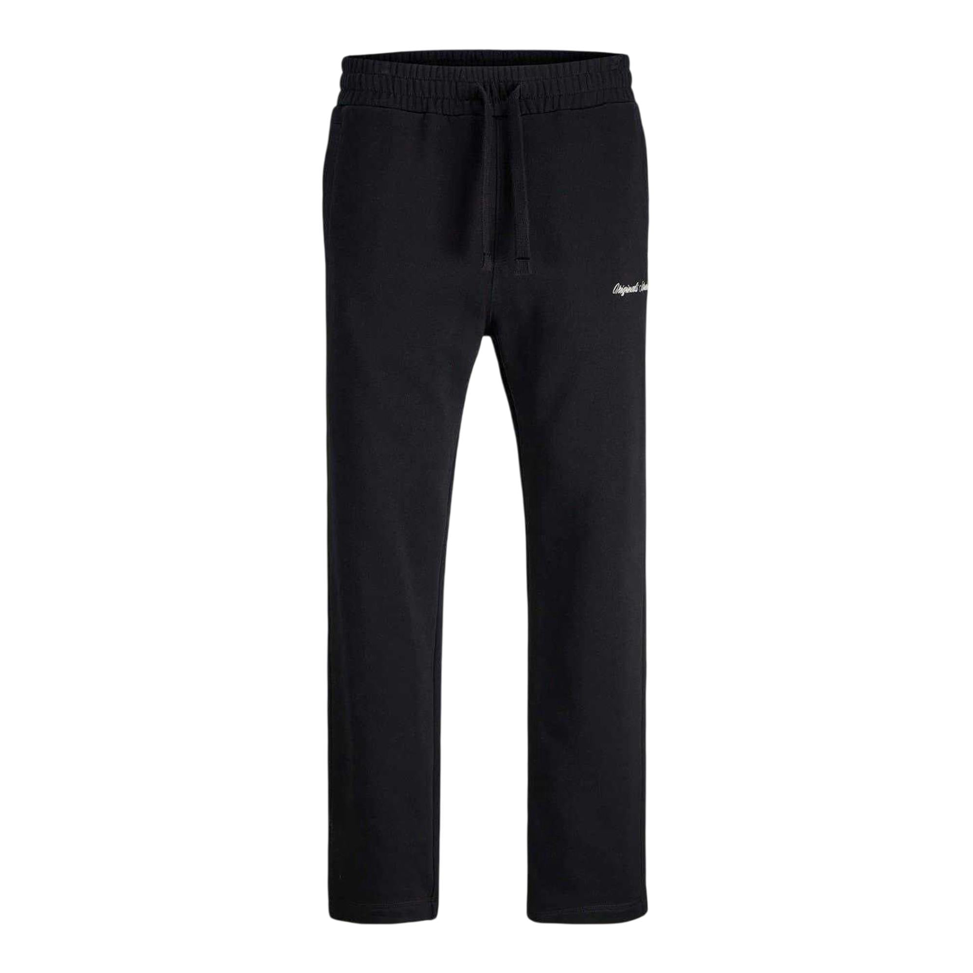 Jack And Jones Men's Black Relaxed Fit Joggers - Xl - 100% Mixed