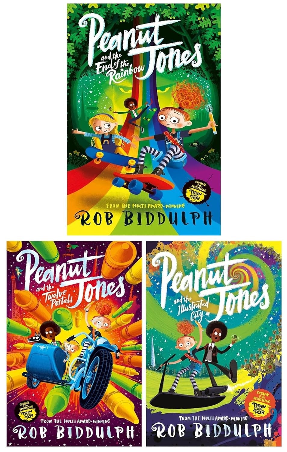 Pan Macmillan White Peanut Jones Series By Rob Biddulph 3 Books Collection Set - Ages 8-11 - Paperback - Image 4