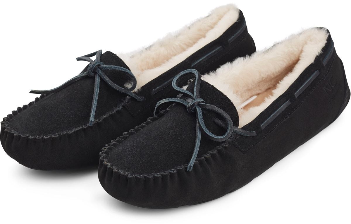 Natures Collection Black Sailor Slipper - 37