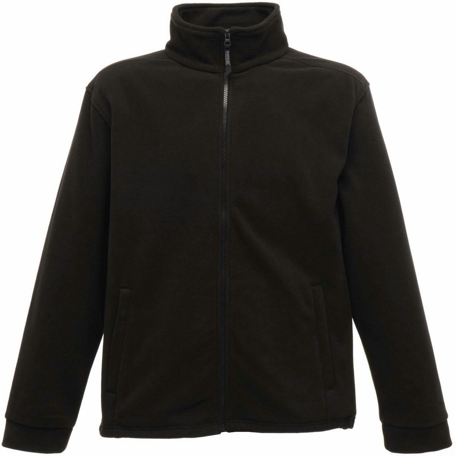 Regatta Men's Black Professional Full Zip Fleece Jacket - Xxl - 100% Polyester