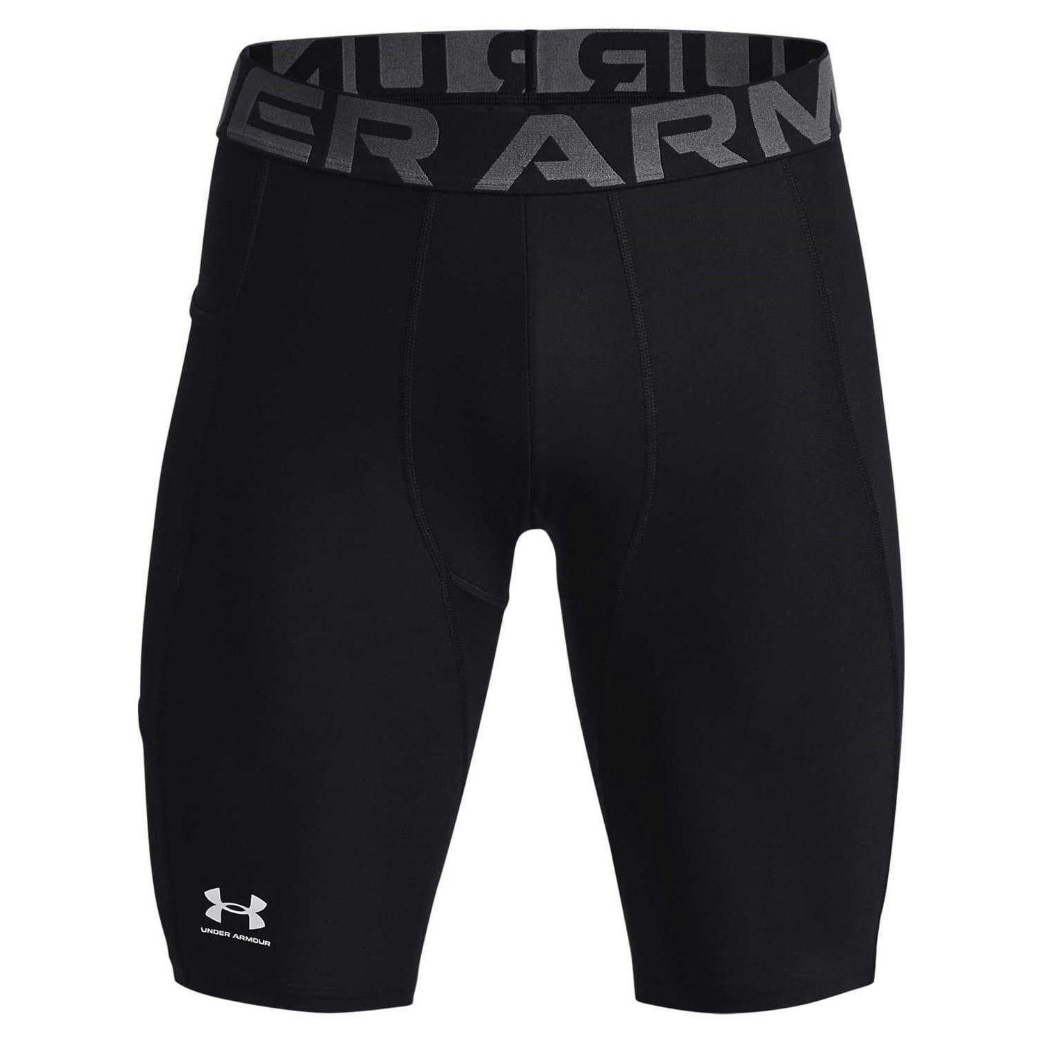 Under Armour Men's Black Heatgear Tight Compression Shorts - M - 100% Mixed