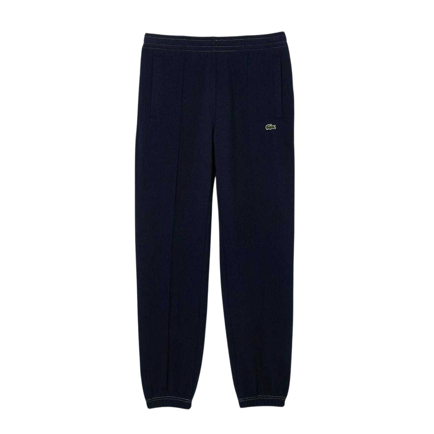 Lacoste Men's Organic Cotton Regular Sweatpants - Navy - M - Navy - 100% Mixed