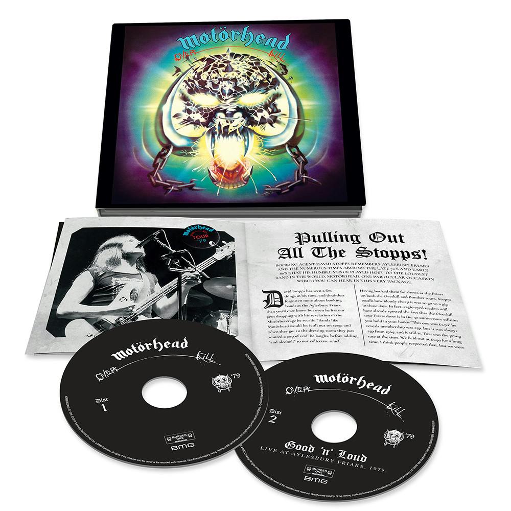 Eyesore Merch Motorhead 'Overkill' 2Cd Digisleeve