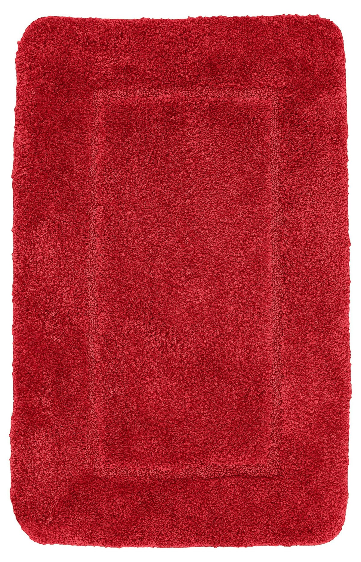Velosso Red Mayfair Microfibre Bathmat Antislip